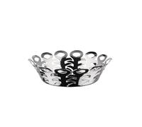 Alessi Vimini BM21/21, Perforated Design Basket, in 18/10 Stainless Steel, Diameter 22 cm, Steel