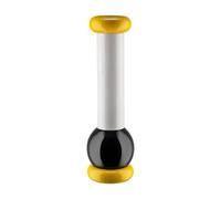 Alessi - MP0210 - Salt, pepper & spice grinder in beech-wood,yellow,black,white