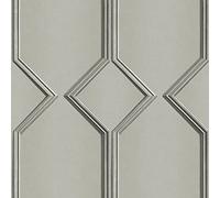 Alessia Panel Vinyl Wallpaper Grey Belgravia 215