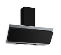 Alessia wall-mounted extractor hood | exhaust and recirculation mode | stainless steel | 404 m³/h | 90 cm