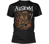 Alestorm Here to Drink Beer Shirt S M L XL XXL Tshirt Metal Band Men T-Shirt Black