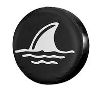 Aleta De Tiburón En El Agua Cubiertas De Las Ruedas Impermeable Funda De Llanta De Repuesto Weatherproof Neumático Repuesto Cubierta Para Camión Travel Accesorios