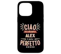 Alex Alessandro Idea Regalo Personalizzata Nome Divertente Case for iPhone 14 Pro Max