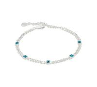 Alex and Ani Birthstone Curb Chain Bracelet, One Size, Brass, Cubic Zirconia