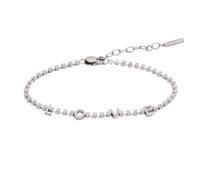 Alex and Ani Love Crystal Tennis Bracelet, One Size, Stainless Steel, No Gem