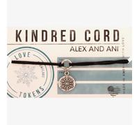 ALEX AND ANI Love Token Snowflake Kindred Cord Bracelet A16KC33RS