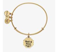 Alex And Ani Yellow Gold Maid of Honour Charm Bangle - Yellow Gold
