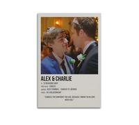 Alex & Charlie from 13 Reasons Why Poster Wall Art Canvas Poster Modern Painting for Living Room Bed Room 24x36inch(60x90cm) Unframe-style