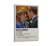 Alex & Charlie from 13 Reasons Why Poster Wall Art Canvas Poster Modern Painting for Living Room Bed Room 20x30inch(50x75cm) Frame-style