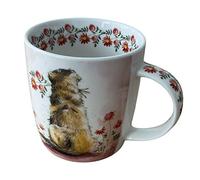 Alex Clark Art Ltd Alex Clark Goldie and Flowers Mug