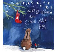 Alex Clark Art Special Little Boy Christmas Card