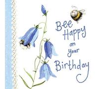 ALEX CLARK Bee Happy Birthday Card