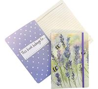 ALEX CLARK Bees Large Chunky Notebook - Soft Back Cover - Elastic Closure Journal - Lined Pages