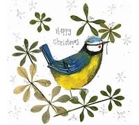 Alex Clark Blue Tit Christmas Foliage Pack of 5 Cards
