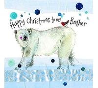 Alex Clark Brother Polar Bear Christmas Card