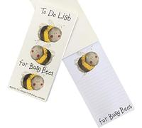 ALEX CLARK Bumble Bees Magnetic To Do List - Planner - Shopping List - Grocery List