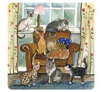 ALEX CLARK Cat House Coaster