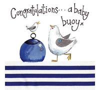 ALEX CLARK Congratulations A Baby Buoy Card