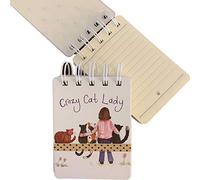 ALEX CLARK Crazy Cat Lady Small Spiral Notepad