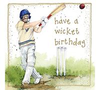 Alex Clark Cricket Player Foil Birthday Card