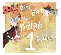 Alex Clark Daisy Farm Happy 1st Birthday Card