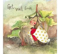 ALEX CLARK Get Well Soon Bunny Bottle Card