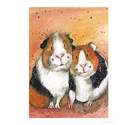 ALEX CLARK Guinea Pigs Art Print