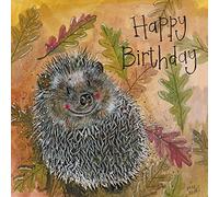 ALEX CLARK Happy Birthday Russell Hedgehog Card