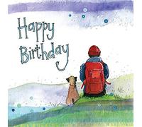 ALEX CLARK Happy Birthday Walker Card