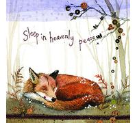 Alex Clark Heavenly Peace Fox Little Christmas Card