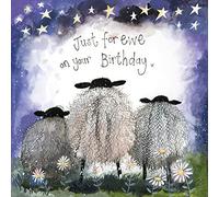 ALEX CLARK Just for Ewe on Your Birthday Foil Card