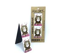 ALEX CLARK Klaus CAT Magnetic Bookmark - CAT Lover- Book Lover- Women's Bookmark