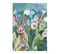 ALEX CLARK Little Rabbits Art Print
