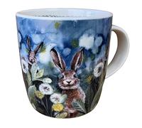Alex Clark Little Rabbits Mug- Wildlife - Original Artwork - Cup for Animal Lovers - Gift Ideas - Perfect for Coffee & Tea - Vegan Friendly - Designed in The UK...