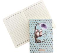 ALEX CLARK Owls Naked Spine Notebook