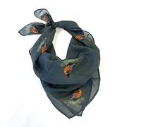 ALEX CLARK Pheasants Square Scarf