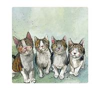 ALEX CLARK Quadruplets Cats Fridge Magnet