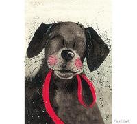 Alex Clark Red Lead Dog Tea Towel