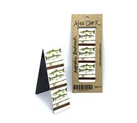 ALEX CLARK Rod & Reel Fish Magnetic Bookmark