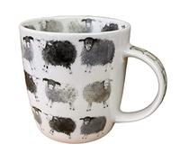 Alex Clark Sheep Mug - Ewe - Farm Animals - Original Artwork - Cup for Animal Lovers - Gift Ideas - Perfect for Coffee & Tea - Vegan Friendly - Designed in The UK...
