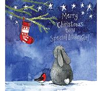 ALEX CLARK Special Little Girl Christmas Card