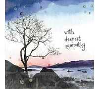 Alex Clark Sunset Sympathy Card