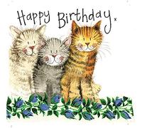 ALEX CLARK The Three Amigos Happy Birthday Foil Card