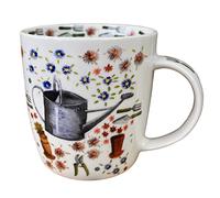 ALEX CLARK Watering Can Mug - Gardening - Original Artwork - Cup For Animal Gardeners - Gift Ideas - Perfect for Coffee & Tea - Vegan Friendly - Designed In The UK...