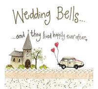 Alex Clark Wedding Bells Foil Card