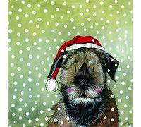 Alex Clark Woody Christmas Card Pack (Pack of 5 Cards) Dog Image