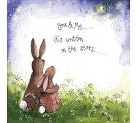 ALEX CLARK Written in The Stars Rabbit Foil Card