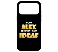 Alex Costume IDGAF Funny Meme Halloween Costume Alexander Case for iPhone 17 Pro Max