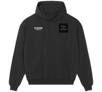 Alex Ferguson Logo Men's Hoodie - Black / XL