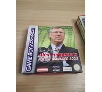 Alex Ferguson Player Manager Manager 2002 for Gameboy Advance GBA New Old Stock